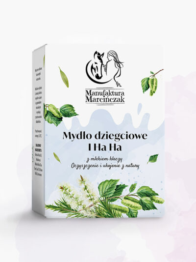 Mydlo z mleka klaczy Ihaha w opakowaniu - prezentacja produktu