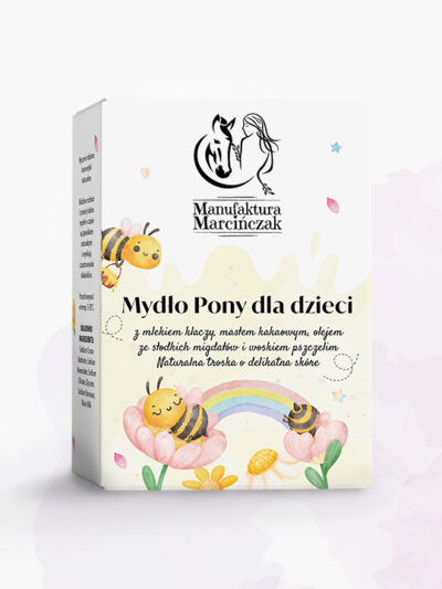 Mydlo z mleka klaczy Pony w opakowaniu - prezentacja produktu
