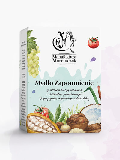 Mydlo z mleka klaczy Zapomnienie w opakowaniu - prezentacja produktu