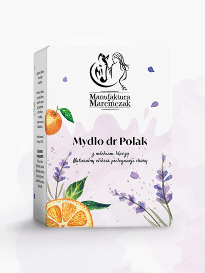 Mydlo z mleka klaczy dr Polak w opakowaniu - prezentacja produktu